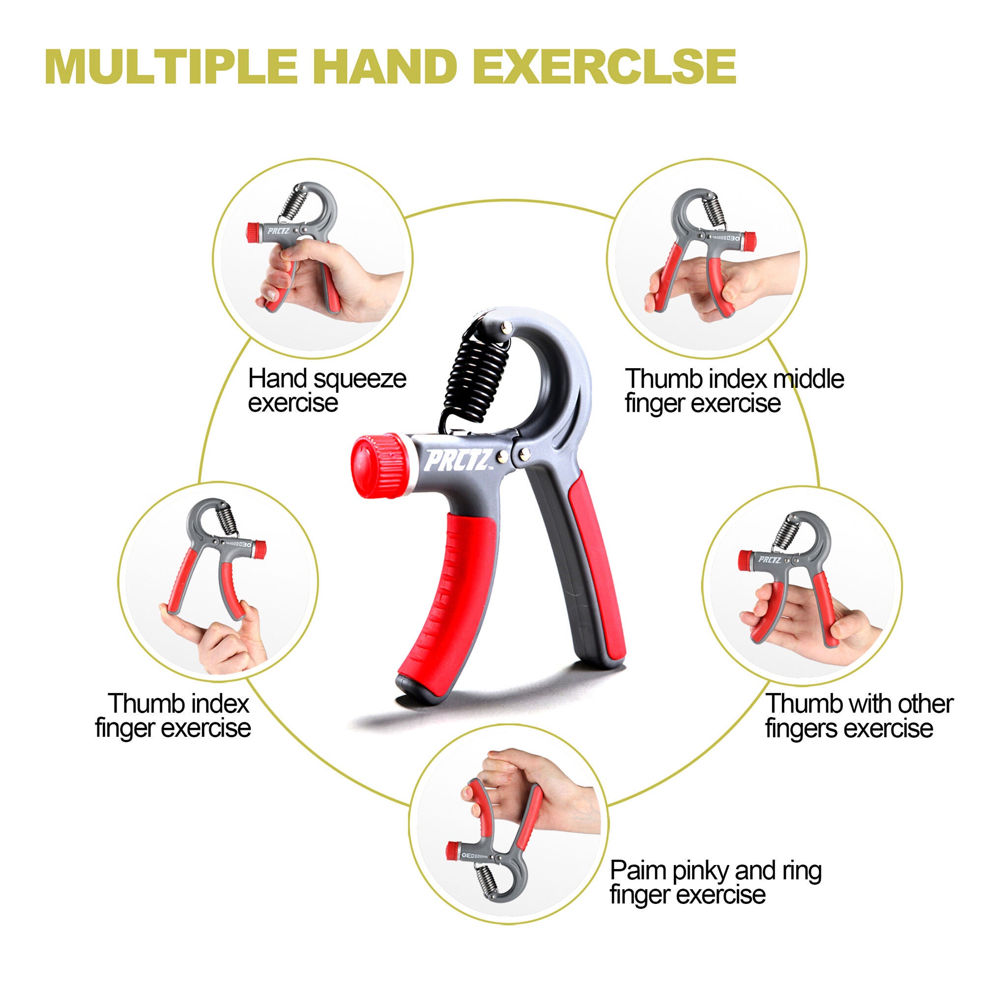 Essential Adjustable Hand Grip Strengthener  | GNC